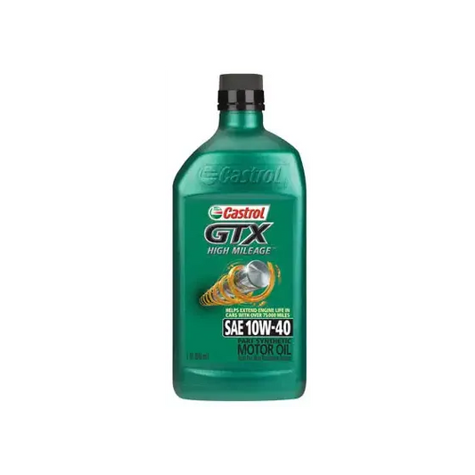 Castrol GTX Full Synthetic 10W-40 (6 Quarts)
