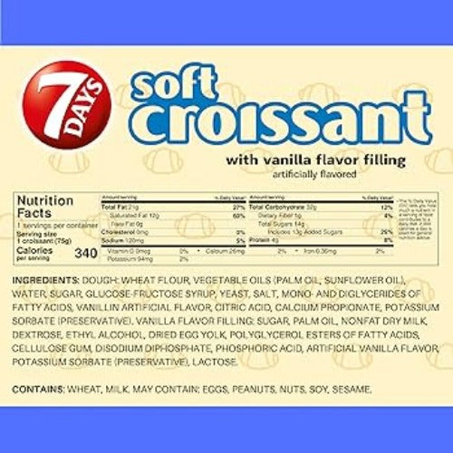 7 DAY SOFT CROISSANT VANILLA 2.65oz