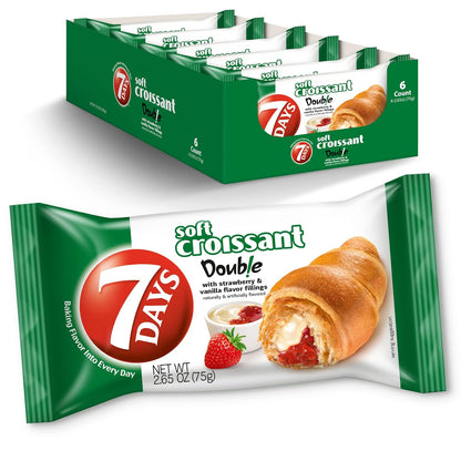 7DAY SOFT CROISSANT STRAWBERRY & VANILLA 2.65oz