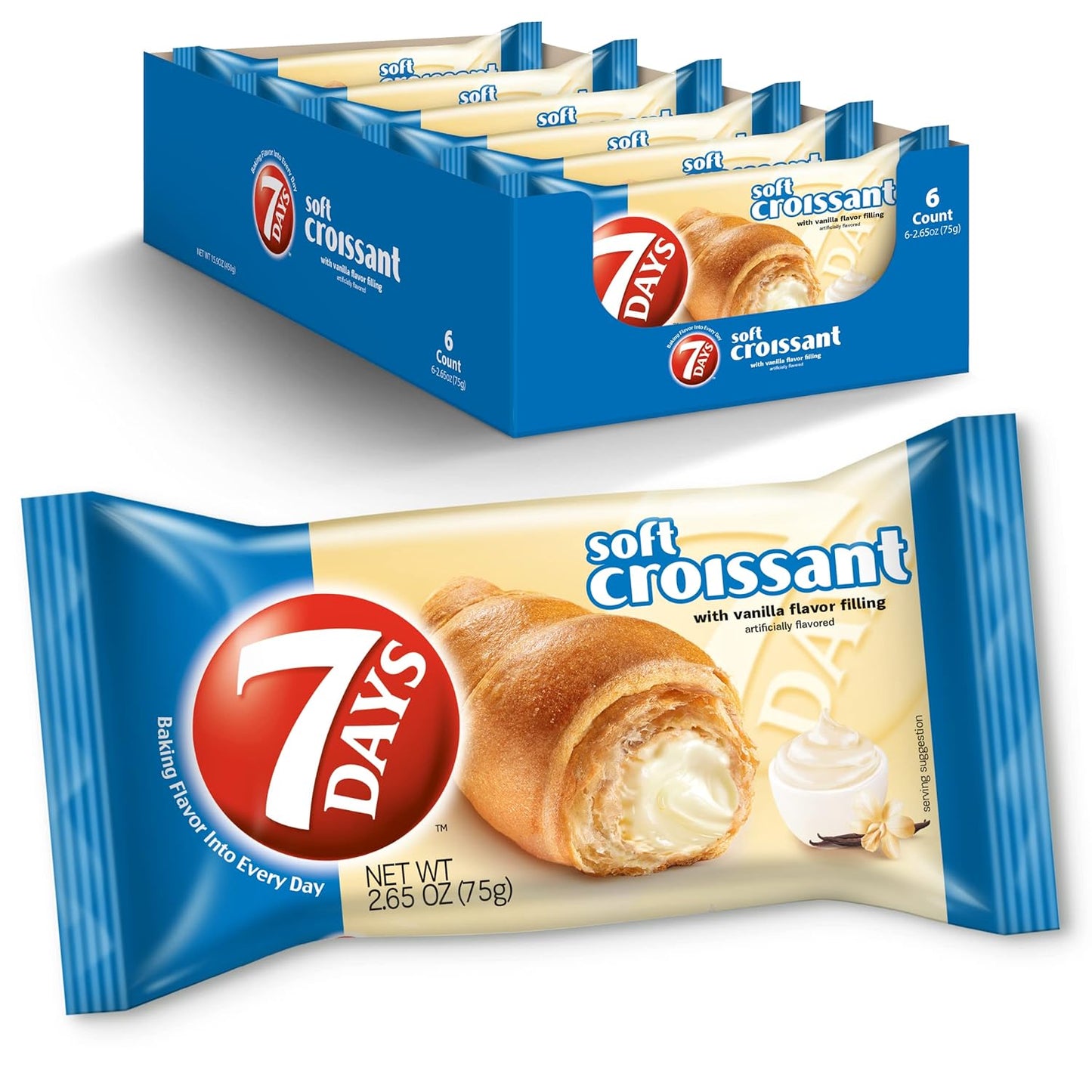 7 DAY SOFT CROISSANT VANILLA 2.65oz