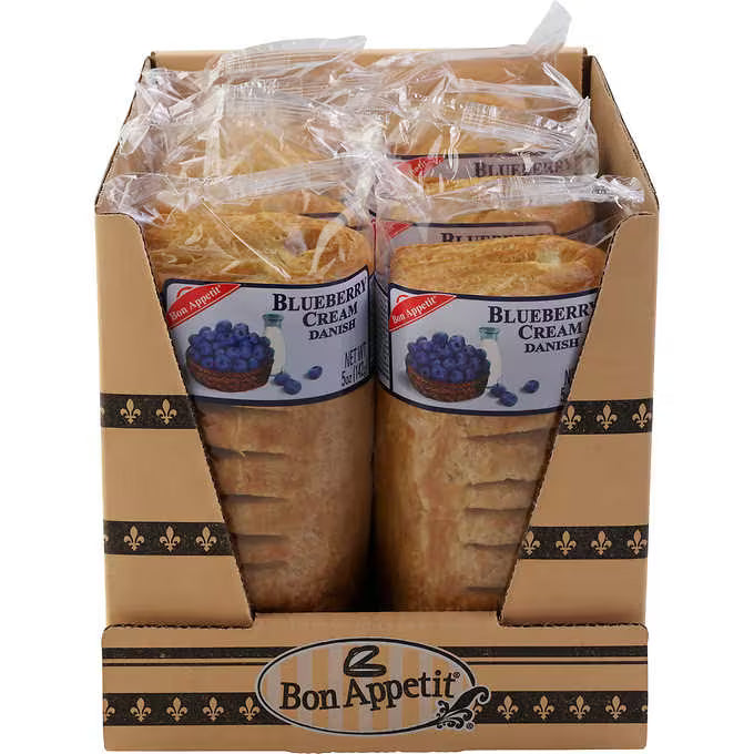 BON APPETIT BLUEBERRY CREAM DANISH 5oz
