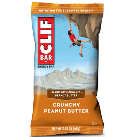CLIF BAR CRUNCHY PEANUTBUTTER 68g