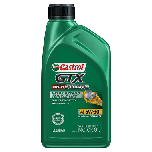 Castrol GTX Full Synthetic 5W-30 (6 Quarts)