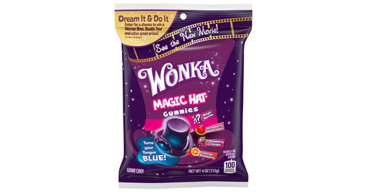 Wonka Magic Hat Gummies 4oz
