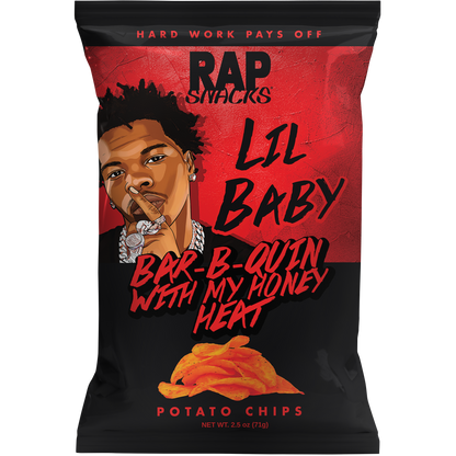Rap Snacks Lil Baby Bar-B-Quin' With My Honey Heat 2.5oz