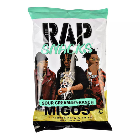 RAP SNACK MIGOS SOUR CREAM & RANCH 2.5oz