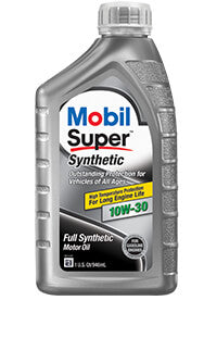 MOBIL FULL SYNTHETIC 10W-30 (6 Quarts)