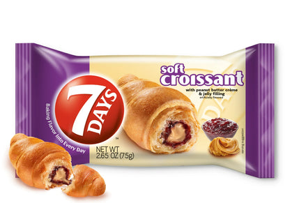 7DAY SOFT CROISSANT PEANUT BUTTER CRÈME & JELLY 2.65oz