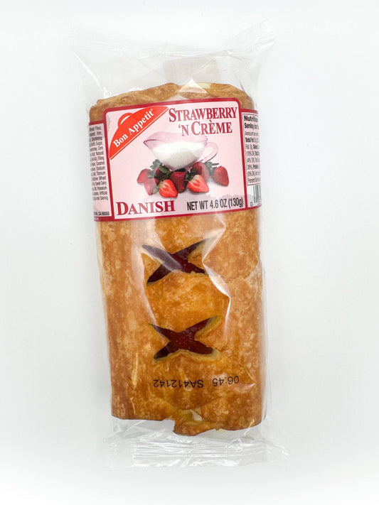 BON APPETIT STRAWBERRY 'N CRÈME DANISH 4.6oz