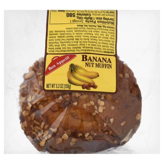 BON APPETIT BANANA NUT MUFFIN 5oz