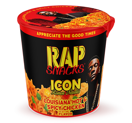 RAP SNACK BOOSIE SPICY CHICKEN NOODLE CUP