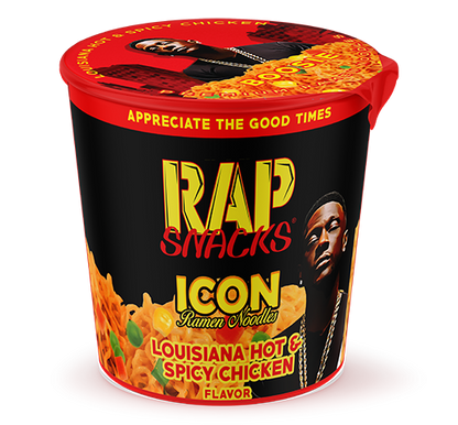 RAP SNACK BOOSIE SPICY CHICKEN NOODLE CUP