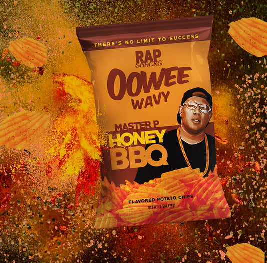 Rap Snacks Master P Honey BBQ Wavy Potato Chips 2.5oz